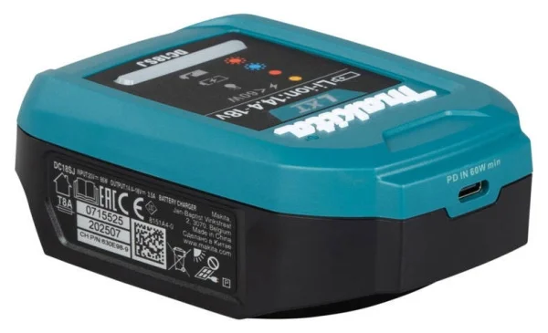 Makita caricabatterie veicolare usb-c con cavo usb-c 1915u4-1 - dettaglio 6