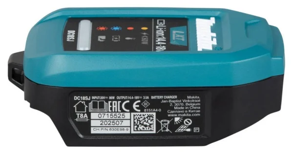 Makita caricabatterie veicolare usb-c con cavo usb-c 1915u4-1 - dettaglio 7