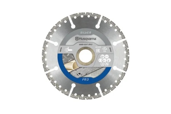 Husqvarna disco diamantato vari-cut 230 mm fr3 574853801 - dettaglio 1