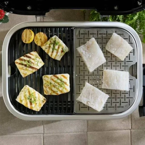 Weber barbecue elettrico 49x33 cm lumin 1502045 - dettaglio 6