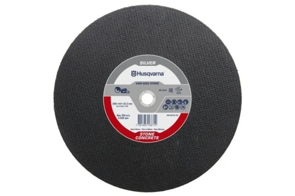 Husqvarna disco abrasivo vari-disc 350 mm stone 504000203 - dettaglio 1
