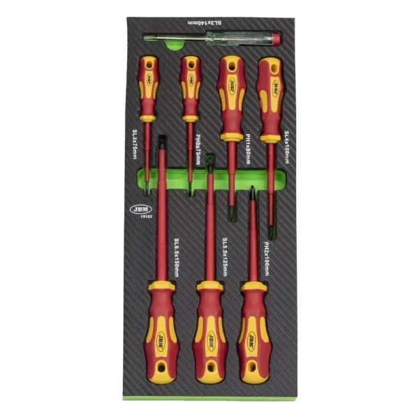 Jbm 15162 termoformato morbido con utensili 8 pz. - dettaglio 1