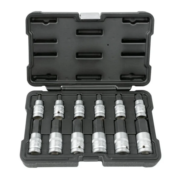Jbm 51260 set di inserti esagonali 1/2" 12 pz. - dettaglio 1