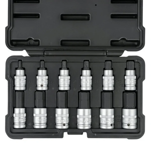 Jbm 51260 set di inserti esagonali 1/2" 12 pz. - dettaglio 3