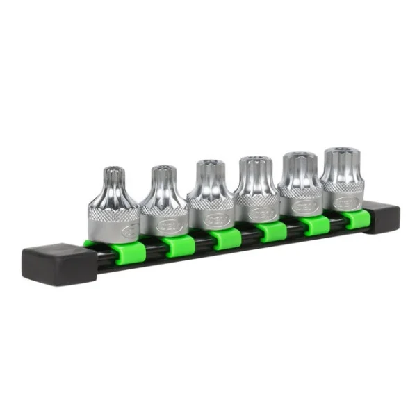 Jbm 51409 set di inserti 12 denti xzn inviolabili 1/2" 6 pz. - dettaglio 3