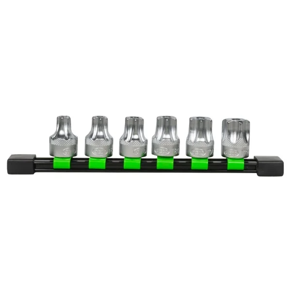 Jbm 51410 set di inserti torx inviolabili 1/2" 6 pz. - dettaglio 1
