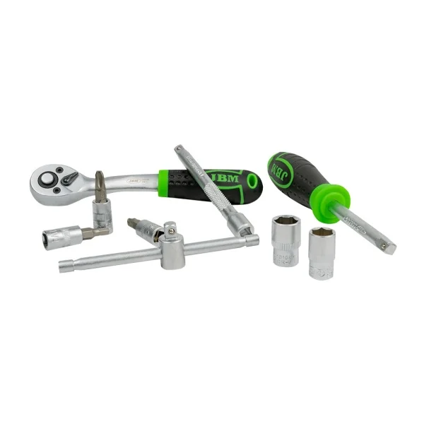 Jbm 54109 set utensili con bussole esagonali 1/4" 46 pz. - dettaglio 5