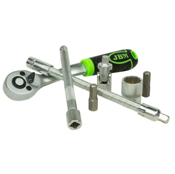 Jbm 54140 set utensili con bussole esagonali 1/4" 56 pz. - dettaglio 5