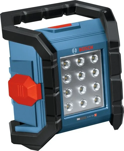 Bosch faro da cantiere 1500 lumen senza batterie gli18v-1500 pro cod. 06014a8000 - dettaglio 1