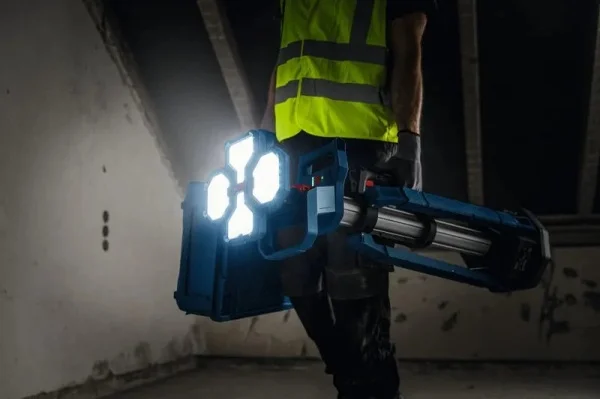 Bosch faro da cantiere 5000 lumen senza batterie glt18v-5000 pro cod. 06019p5000 - dettaglio 7