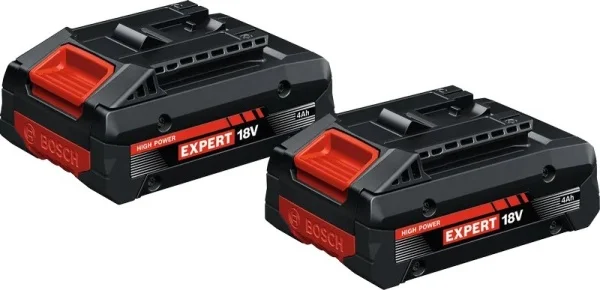 Bosch set 2 batterie 18 v 4,0 ah cod. 1600a03738 - dettaglio 1