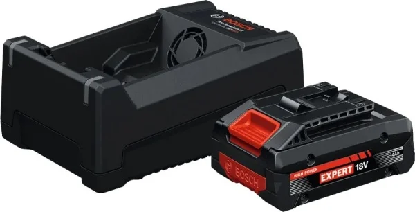Bosch set batteria 18 v 4,0 ah e caricabatterie cod. 1600a0373m - dettaglio 1