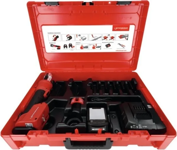 Rothenberger romax nano basic set pressatrice ibrida 32 kn ijaws a batteria 1000005042 - dettaglio 1