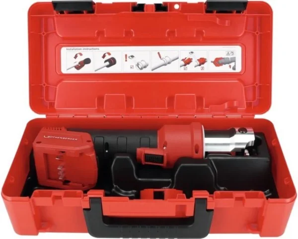 Rothenberger romax nano ijaws set pressatrice ibrida 32 kn ijaws set ganasce th a batteria 1000005048 - dettaglio 1