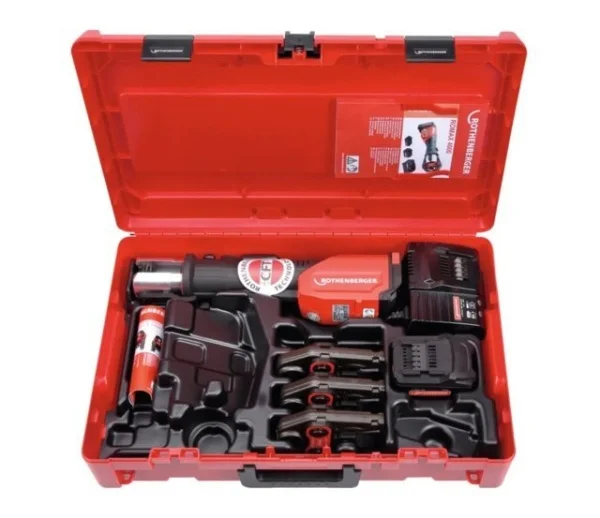 Rothenberger romax 4000 cas pressatrice elettroidraulica 32 kn set ganasce th a batteria 1000001925 - dettaglio 1