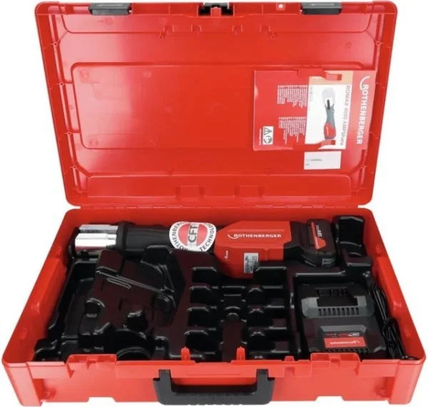 Rothenberger romax 4000 pressatrice elettroidraulica 32 kn a batteria amp 1000004165 - dettaglio 1