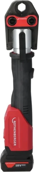 Rothenberger romax 4000 pressatrice elettroidraulica 32 kn set ganasce u a batteria amp 1000004170 - dettaglio 2