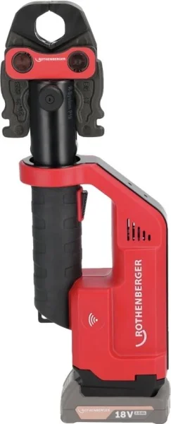 Rothenberger romax compact iii ampshare basic set pressatrice elettroidraulica 19 kn senza batteria 1000004266 - dettaglio 2