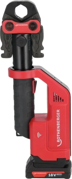 Rothenberger romax compact iii ampshare pressatrice elettroidraulica 19 kn set ganasce th a batteria 1000004280 - dettaglio 2