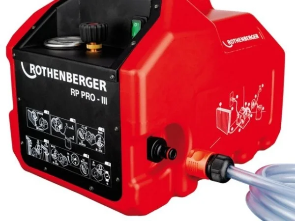Rothenberger rp pro iii elettrico pompa provaimpianti 12 l 61185 - dettaglio 2