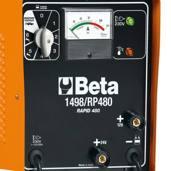Beta caricabatterie avviatore rapid 12 - 24 v 1498/rp380 014980750 - dettaglio 2