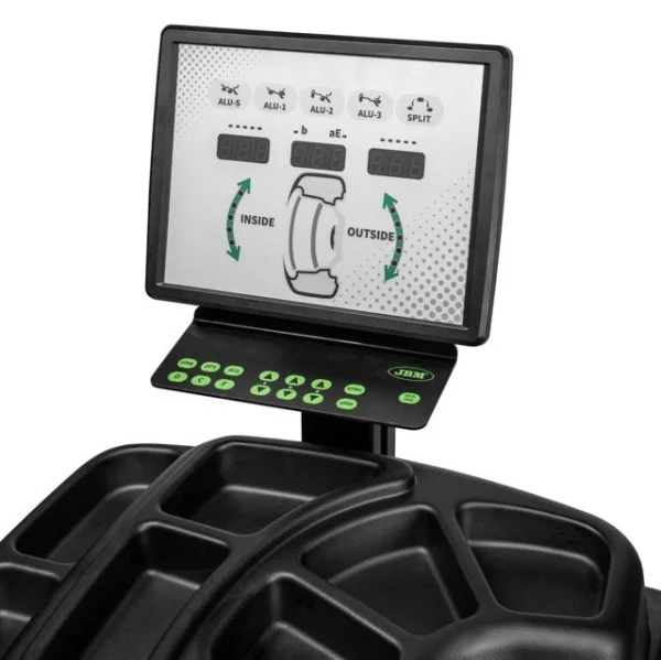 Jbm 54970 equilibratrice digitale per ruote - dettaglio 3