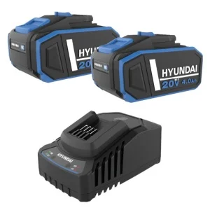 Hyundai kit batterie 4,0 ah con caricabatterie 25891 - dettaglio 1
