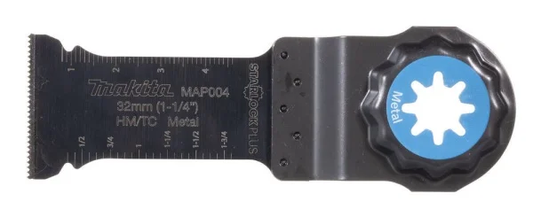 Makita lama per utensile multifunzione starlock plus 32x50 mm per metallo b-66357 - dettaglio 1