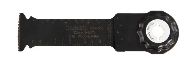 Makita lama per utensile multifunzione starlock max 32x80 mm per legno e metallo b-66400 - dettaglio 1