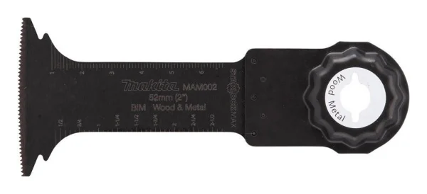 Makita lama per utensile multifunzione starlock max 52x70 mm per legno e metallo b-66416 - dettaglio 1