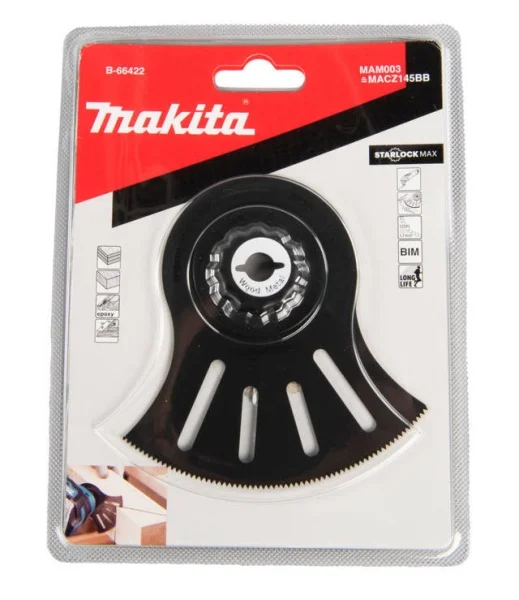 Makita lama segmentata starlock max 100x50 mm per legno e metallo b-66422 - dettaglio 3