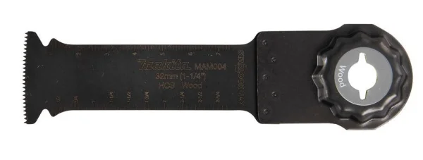 Makita lama per utensile multifunzione starlock max 32x80 mm per legno b-66438 - dettaglio 1