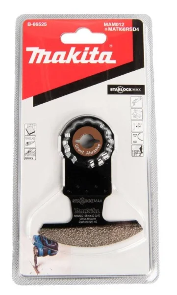 Makita lama diamantata per utensile multifunzione starlock max 68x10 mm gr 40 b-66525 - dettaglio 3