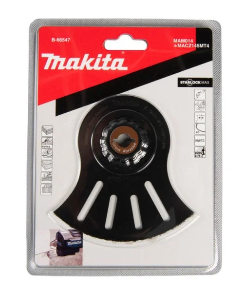 Makita lama abrasiva per utensile multifunzione starlock max 100x50 mm gr 40 b-66547 - dettaglio 3