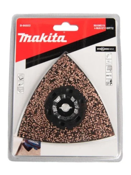 Makita platorello abrasivo starlock max 116 mm gr 20 b-66553 - dettaglio 2
