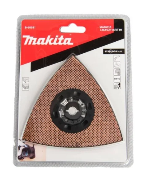 Makita platorello abrasivo starlock max 116 mm gr 100 b-66581 - dettaglio 2