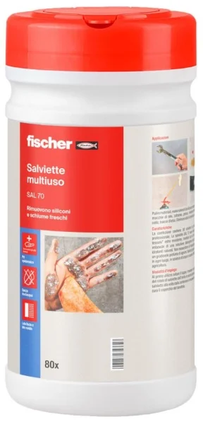 Fischer salviette multiuso sal70 cod. 71361 - dettaglio 1