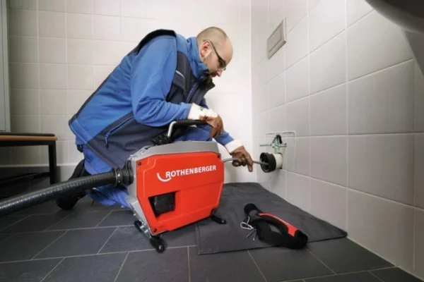 Rothenberger r600 varioclean macchina per disotturazione di tubi brushless a batteria 1000003346 - dettaglio 3