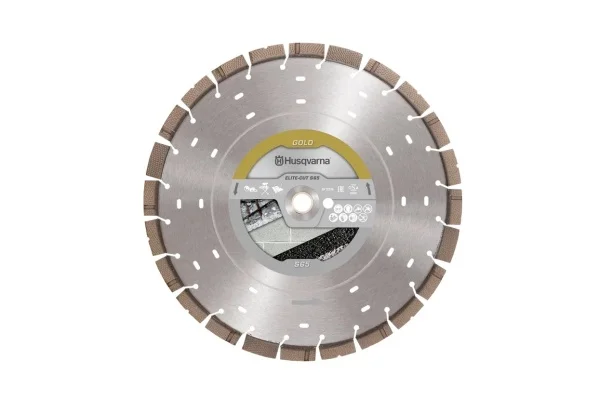 Husqvarna disco segmentato elite-cut 350 mm s65 exo-grit 599494821 - dettaglio 1
