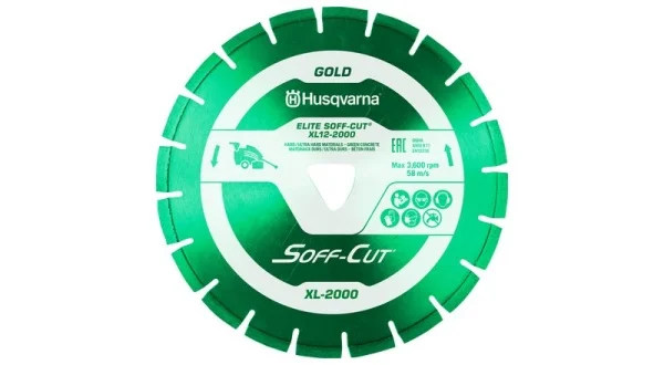 Husqvarna Disco diamantato Elite Soff-Cut 250 mm XL10-2000 cod. 542756101 - 542756101