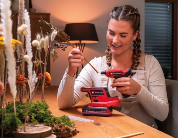 Einhell pistola colla a caldo pxc 18 v senza batterie te-cg 18/7 li - solo 4522205 - dettaglio 3