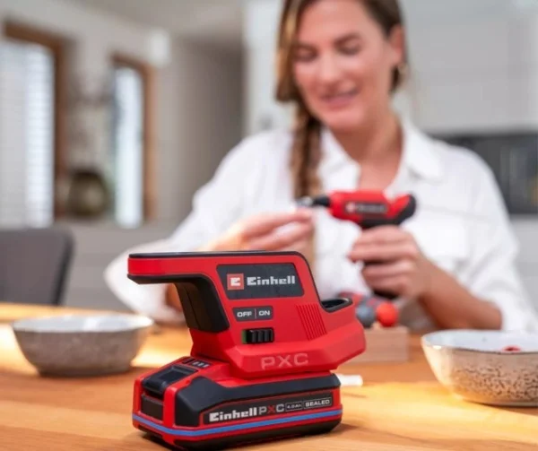 Einhell pistola colla a caldo pxc 18 v senza batterie te-cg 18/7 li - solo 4522205 - dettaglio 5