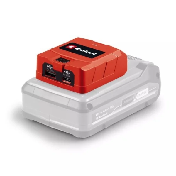 Einhell adattatore usb pxc 18 v senza batterie tc-cp 18 li usb a/c-solo 4514148 - dettaglio 1