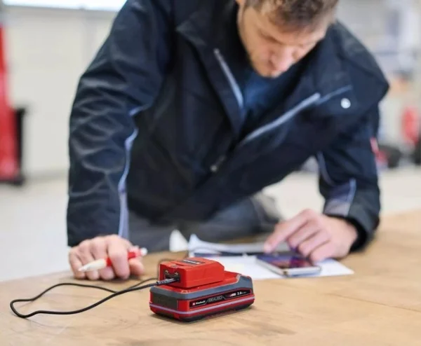Einhell adattatore usb pxc 18 v senza batterie tc-cp 18 li usb a/c-solo 4514148 - dettaglio 2