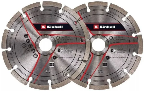 Einhell disco diamantato 150 mm per scanalatore 2 pz. 4350741 - dettaglio 1
