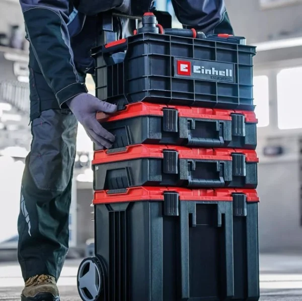 Einhell cassetta portautensili impilabile e-case 4540037 - dettaglio 3