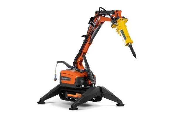 Husqvarna robot demolitore 27 kw raggio 5,2 m dxr 305 970517503 - dettaglio 5