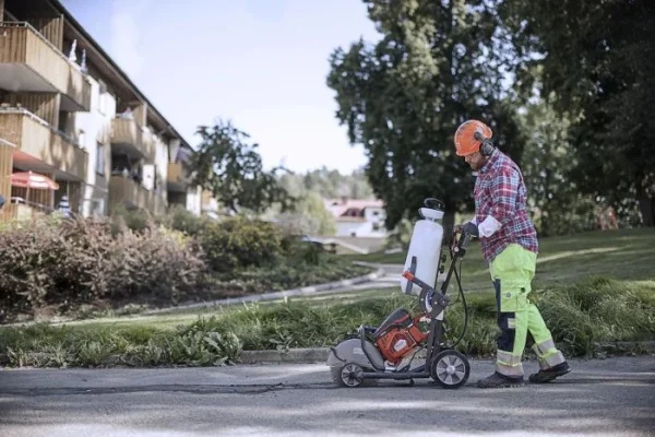 Husqvarna carrello di taglio per mototroncatrici kv 970/1260 587768402 - dettaglio 3