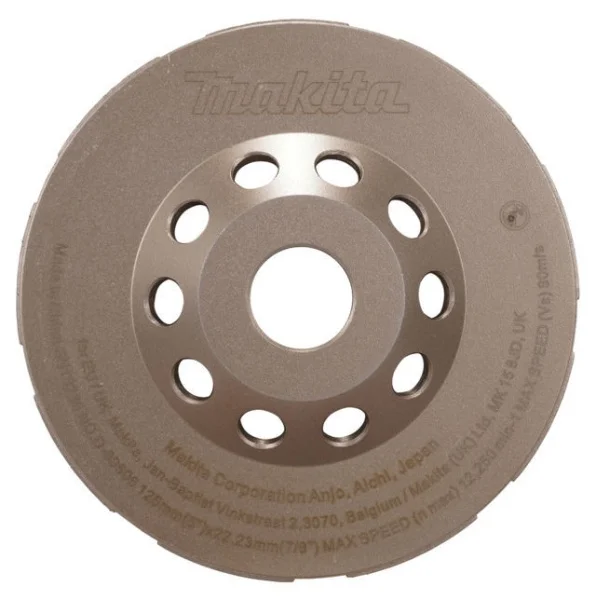 Makita disco diamantato 125 mm doppio tagliente d-80606 - dettaglio 3