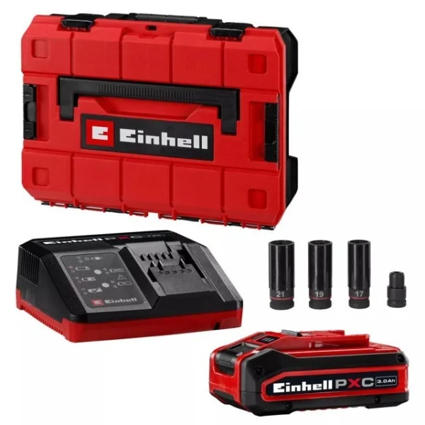 Einhell avvitatore a impulsi pxc 18 v brushless a batteria tp-cw 18/350-c bl - kit (1x3.0 ah) 4510058 - dettaglio 2